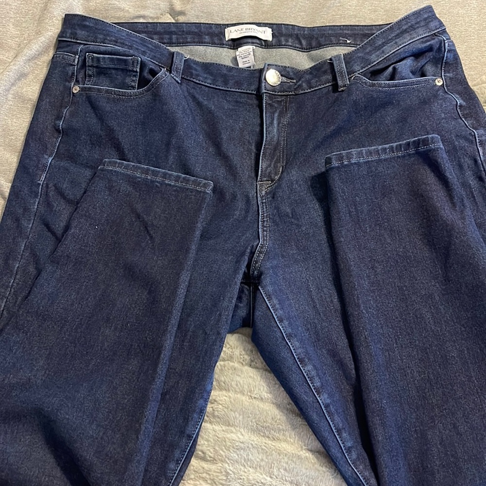 Lane Bryant high rise ultimate stretch skinny jeans size 18